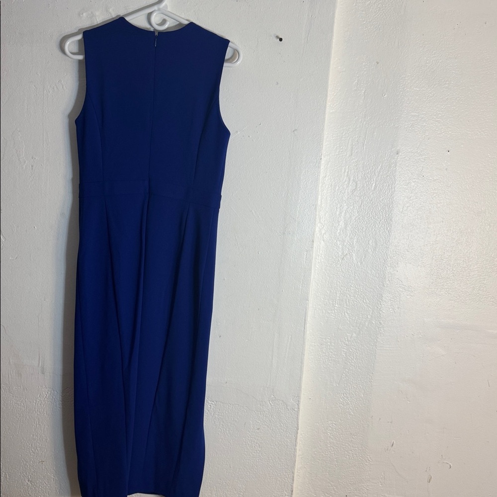 Calvin Klein Royal Blue sleeveless Dress size 4 Pre-owned - Picture 7 of 13